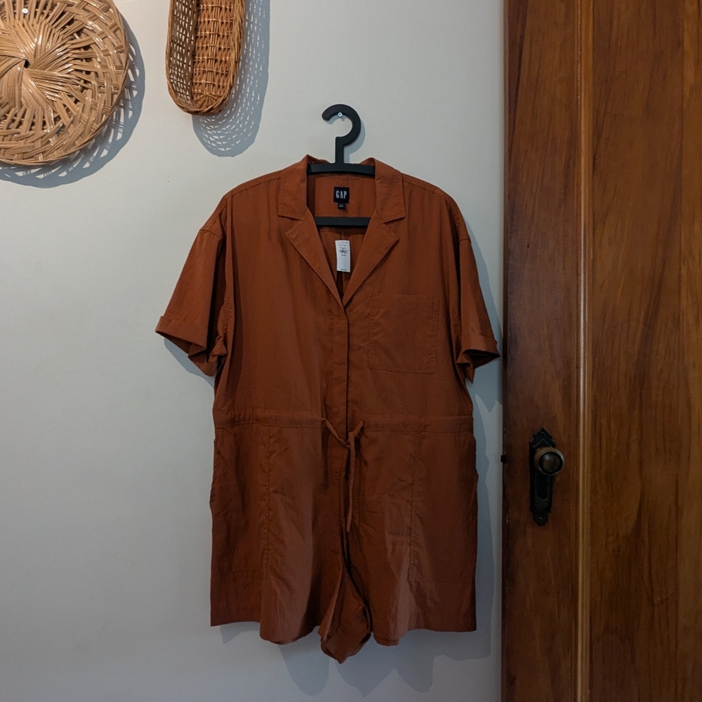 Burnt Orange Jumpsuit